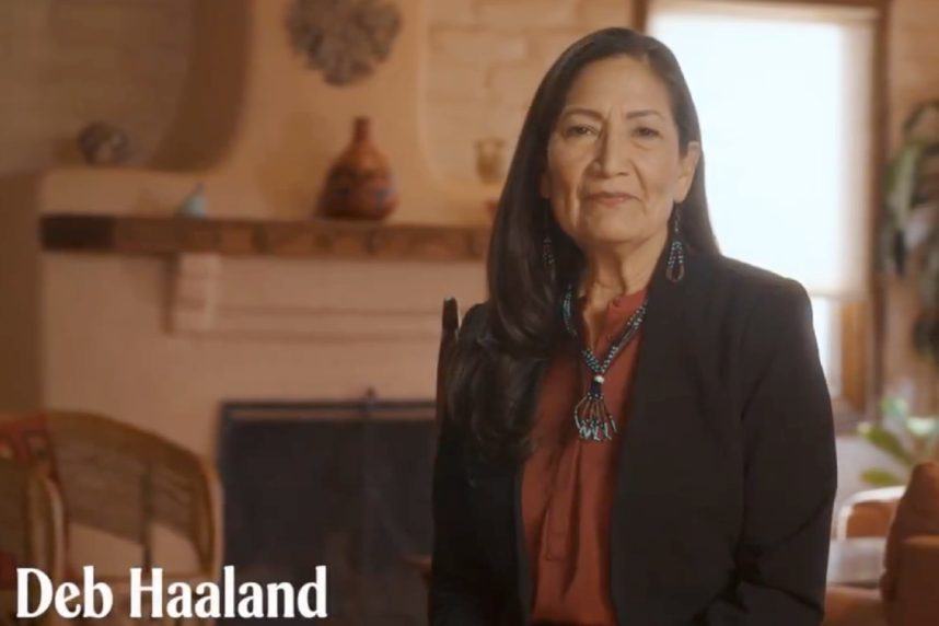 Dab Haaland Interior New Mexico